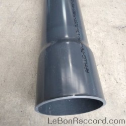 Tube PVC Pression Diamètre 110 mm barre de 6 m PN10 2x3m