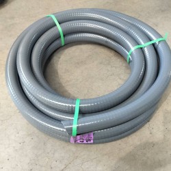 Tube PVC Souple renforcé gris Diamètre 50 mm longueur 12 m