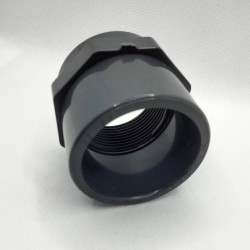 Manchon mixte 50 mm - 1"1/2 PVC Pression PN10