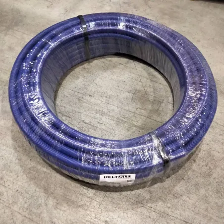 Tube multicouche pré-gainé bleu Diamètre 26 mm PN10 couronne 50 m - LeBonRaccord.com