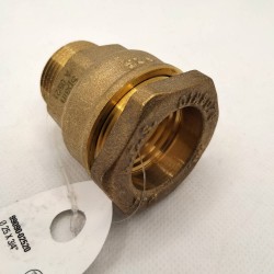 Raccord fileté à compression laiton Diamètre 20 mm - 1/2" pour tube PE