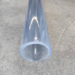 Tube PVC Pression transparent Diamètre 32 mm barre de 2m50x2 PN10