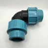 Coude 90° à compression PE Diamètre 90 mm PN16 - LeBonRaccord.com