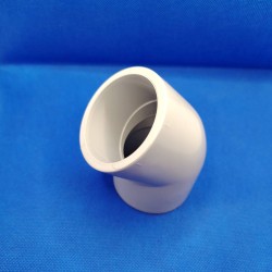 Coude 45° diamètre 20mm PVC chaleur pn16