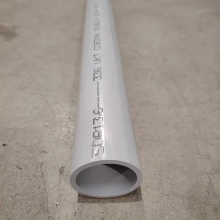 Tube diamètre 110mm PVC chaleur pn16 femelle à coller