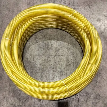 Tuyau PVC spiralé Diamètre 40 mm longueur 25 m - LeBonRaccord.com