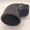 Coude 90° mixte Diamètres 50mm x 11/2" mâle PVC pression PN10 - LeBonRaccord.com
