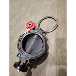 Vanne papillon industrie Diamètre 63 mm PVC Pression PN10 - LeBonRaccord.com