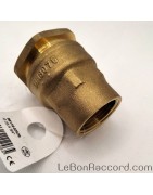 Raccord taraudé à compression laiton PE - LeBonRaccord.com