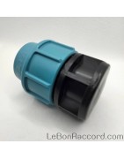 Bouchon à compression PE PN16 - LeBonRaccord.com